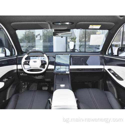2023 Нов модел високоефективен луксозен хибриден бърз електрически автомобил на MNYH-L7 EV